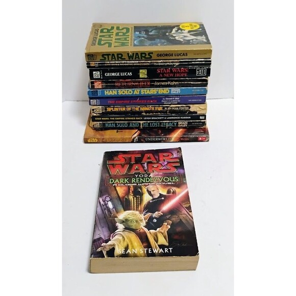 STAR WARS POCKET BOOK 10 BOOK LOT ORIGINAL TRILOGY SPLINTER OF THE MINDS EYE - Picture 1 of 14